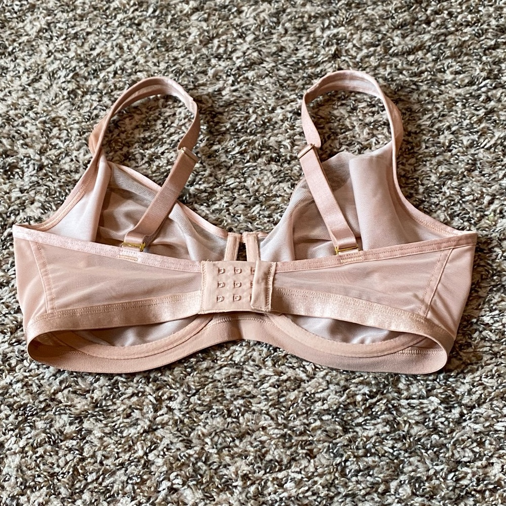 Soma Unbelievable Lift Scoop Balconette Unlined Bra 34G Nude - Picture 3 of 8